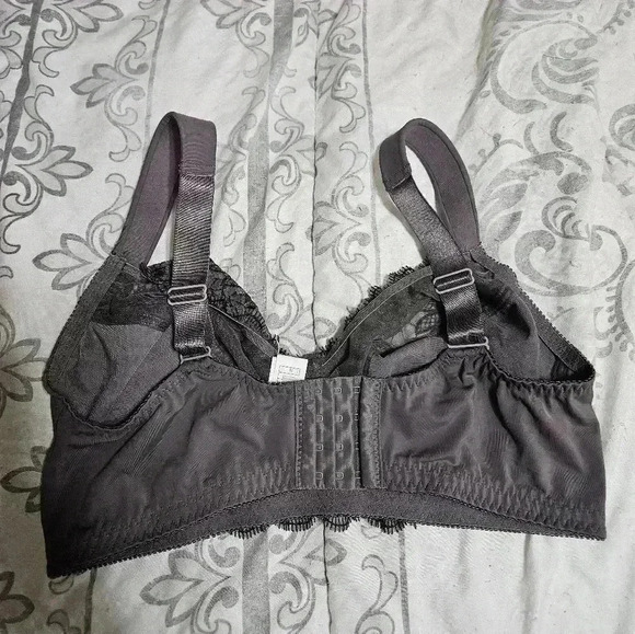 Curve muse no underwire purple and black lace bra! - Picture 5 of 6